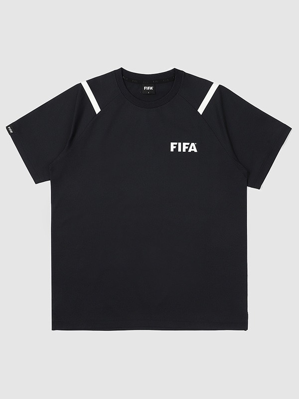[FIFA 1904] 기능성 그래픽 티셔츠 블랙(FF23TH04U_160)