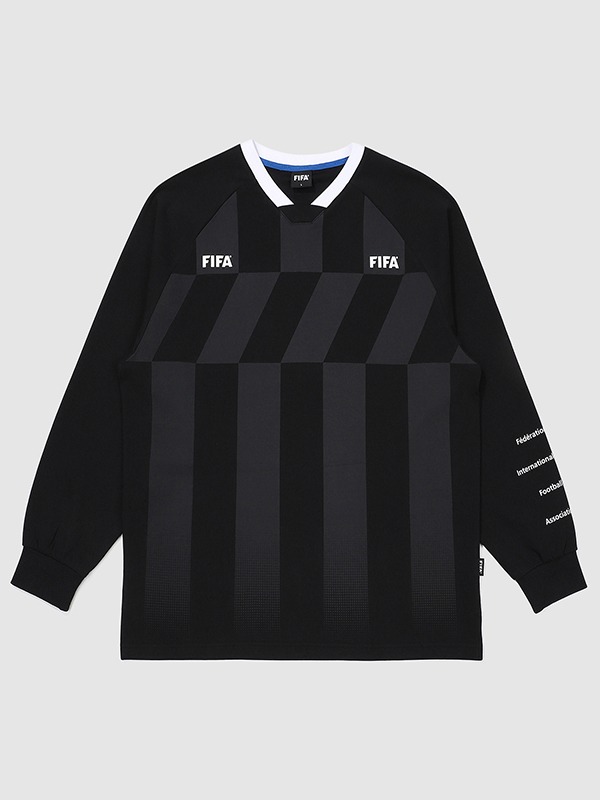 [FIFA 1904]레지스타 스트라이프 티셔츠 BLACK (FF31TL12U_160)