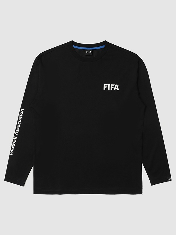 [FIFA 1904] 그래픽 긴팔 티셔츠 블랙(FF23TL05U_160)