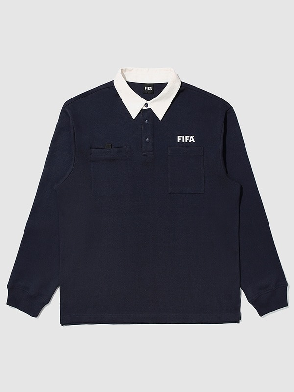 [FIFA 1904] 카라 포켓 티셔츠 네이비(FF24TC01U_240)