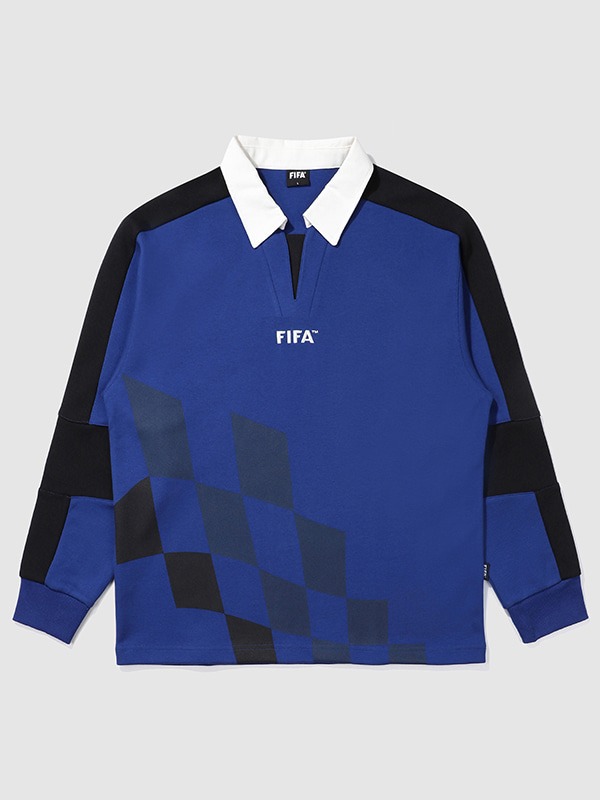 [FIFA 1904] 카라 티셔츠 블루(FF24TL22U_220)