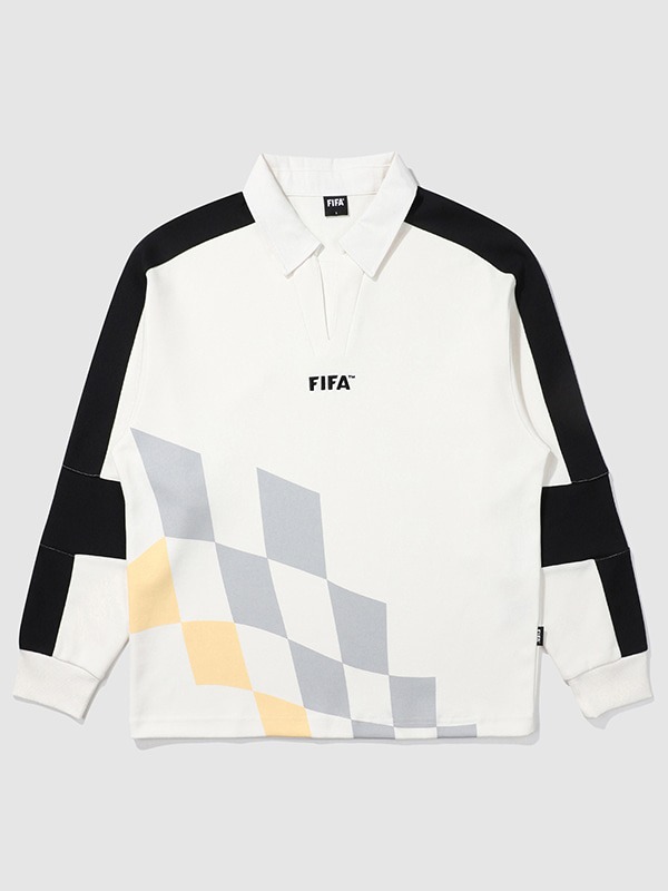 [FIFA 1904] 카라 티셔츠 아이보리(FF24TL22U_400)