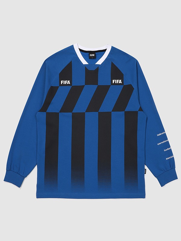 [FIFA 1904]레지스타 스트라이프 티셔츠 BLUE (FF31TL12U_220)