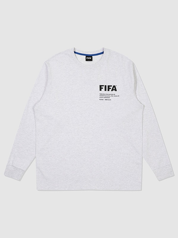[FIFA 1904]에센셜 세미 오버 티셔츠 M/GREY (FF3ATL14U_140)