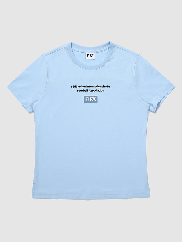 [FIFA 1904]에센셜 우먼 슬림 티셔츠 L/BLUE (FF3ATH12W_200)
