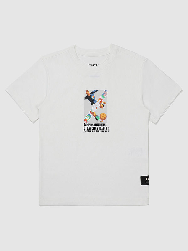 [FIFA 1904 KIDS] 그래픽 반팔 티셔츠 WHITE (FK32TH40U_100)