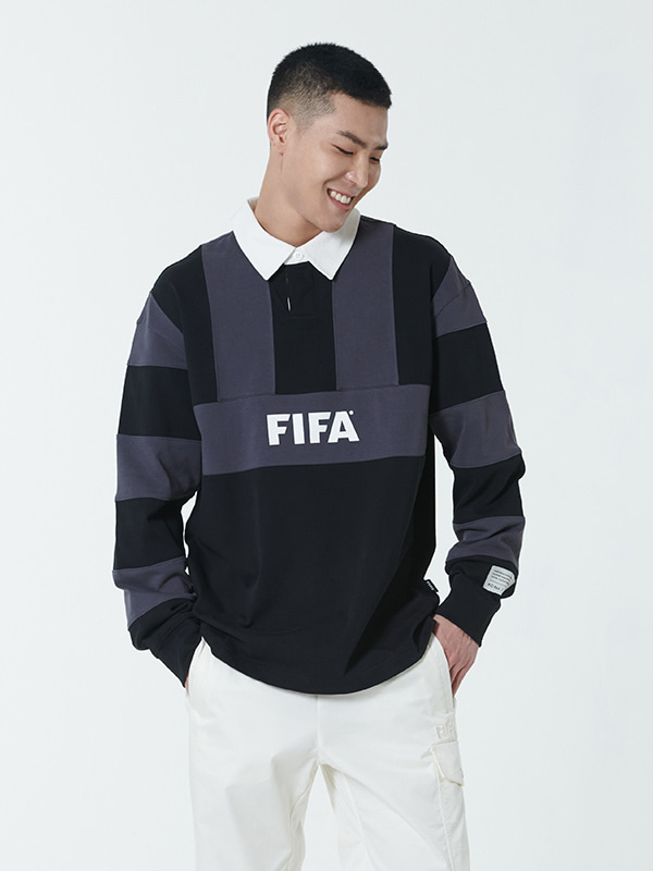 [FIFA 1904]럭비 셔츠 BLACK (FF31TC35U_160)