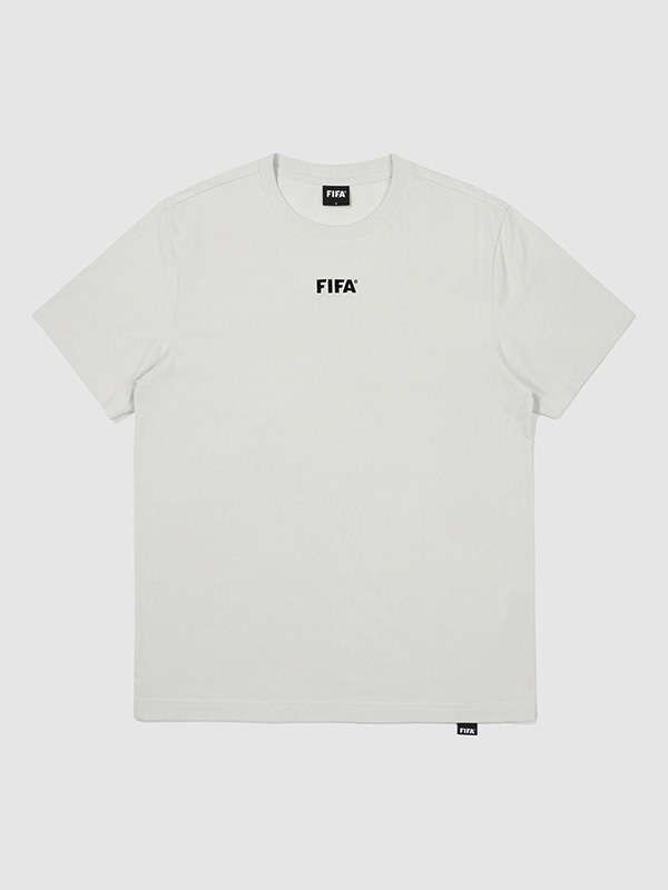 [FIFA 1904]에센셜 스몰로고 레귤러 티셔츠 BEIGE (FF3ATH10U_310)