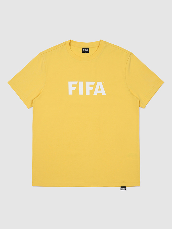 [FIFA 1904]에센셜 빅로고 레귤러 티셔츠 YELLOW (FF3ATH11U_420)