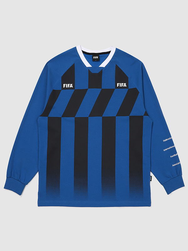 [FIFA 1904]레지스타 스트라이프 티셔츠 BLUE (FF31TL12U_220)